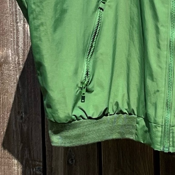 Land’s End windproof green coat size XL - Picture 6 of 16